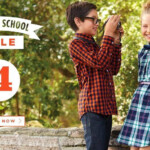 Old Navy Back To School Sale Kids Clothing As Low As 4