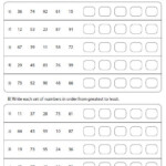 Ordering Numbers Worksheets Math Worksheets Mental Maths Worksheets