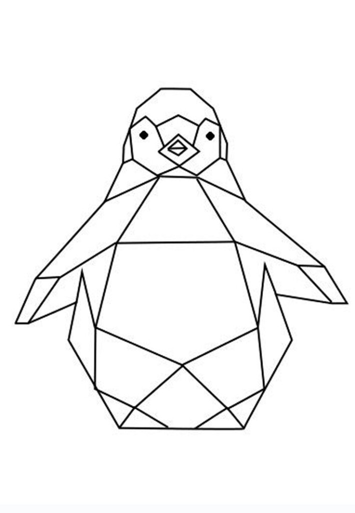 Origami Coloring Pages To Download And Print For Free