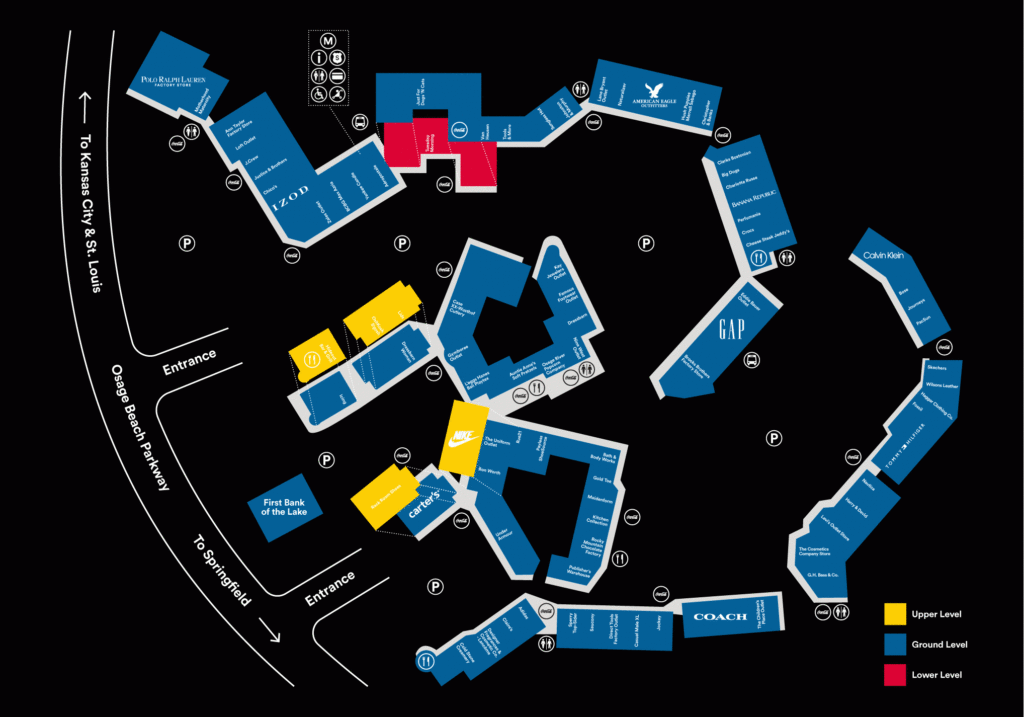 Osage Beach Premium Outlets Outlet Mall In Missouri Location Hours 