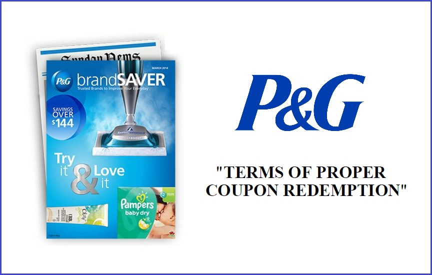 P G Issues New Coupon Redemption Rules Coupons In The News