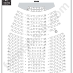 Pantages Theatre Seating Chart Printable Pdf Download