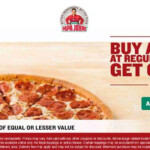 Papa Johns December 2020 Coupons And Promo Codes