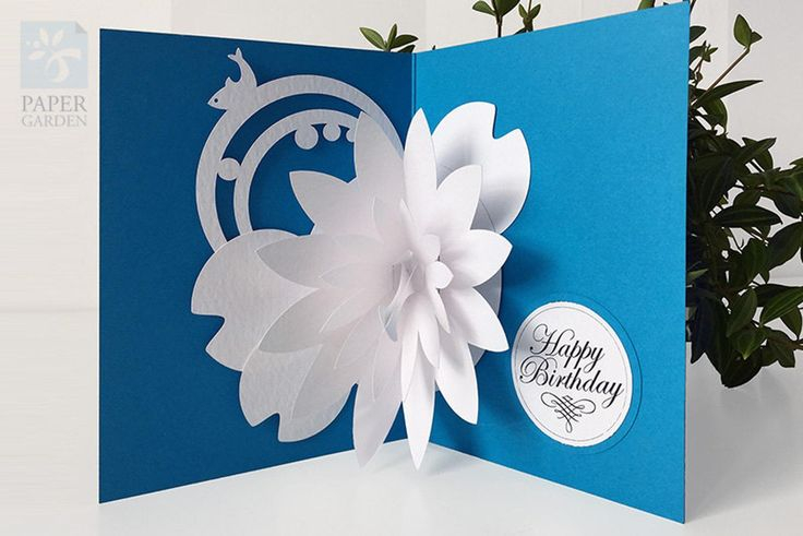 Papercut Template Pop up Card Lotus Instant Download SVG Etsy In 2020