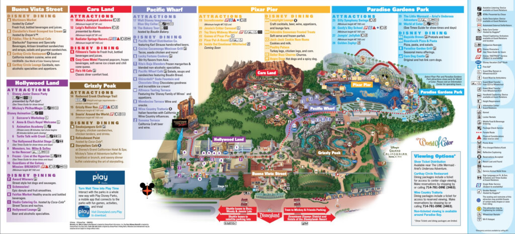 Park Maps WDW North