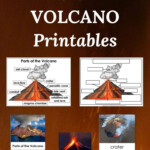 Parts Of The Volcano Poster 3 Part Cards Blackline Masters Free