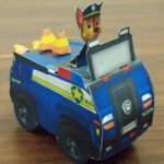 Paw Patrol Chase Paper Vehicle Toy YouTube