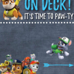 Paw Patrol Invite Free Printable