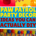 PAW PATROL PARTY DECORATIONS On A Budget For Girls And Boys Birthdays