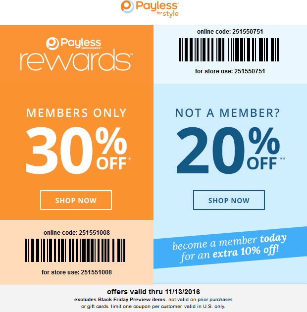 Payless Shoesource Coupons 20 Off Today At Payless