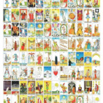 PDF TINY Size Printable Colored Tarot Decks Instant Etsy Tarot