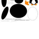 Penguin Paper Craft Printable Pdf Download