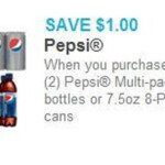 Pepsi Printable Coupon 1 Off 2 Multi pack Bottles Or Mini Cans Al