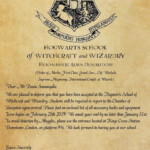 Personalized Hogwarts Letter Etsy In 2022 Harry Potter Letter