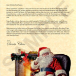 Personalized Letter From Santa Personalized Letters From Santa Santa