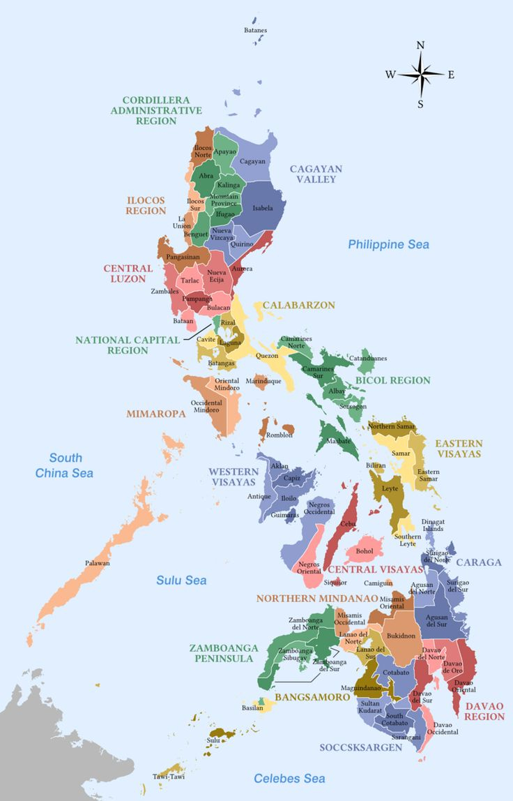 Philippines Wikipedia Philippine Map Philippine Province 