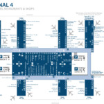 Phoenix Sky Harbor Airport Map PHX Printable Terminal Maps Shops