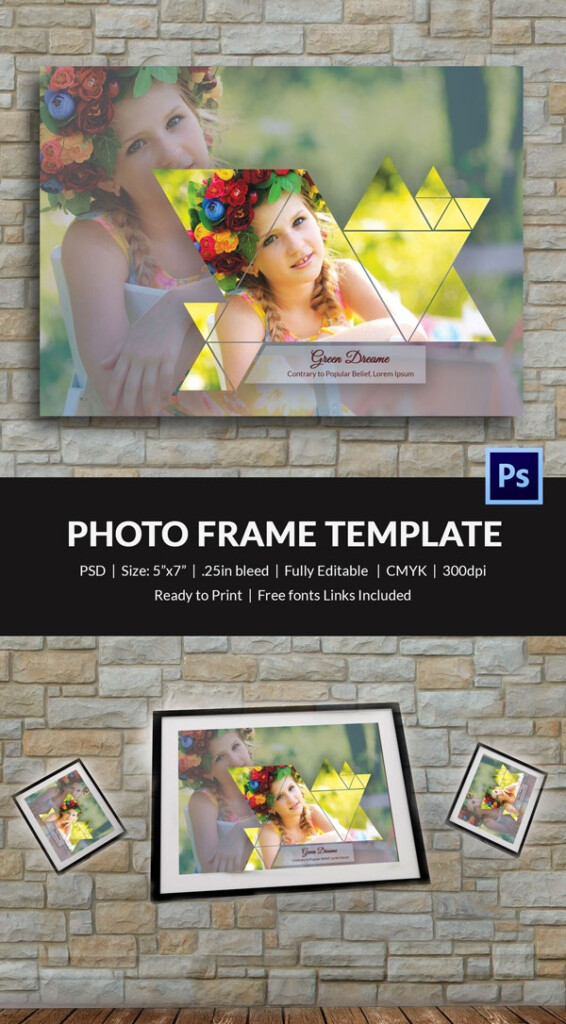 Photo Frame Template 32 Free Printable JPG PSD ESI Indesign 