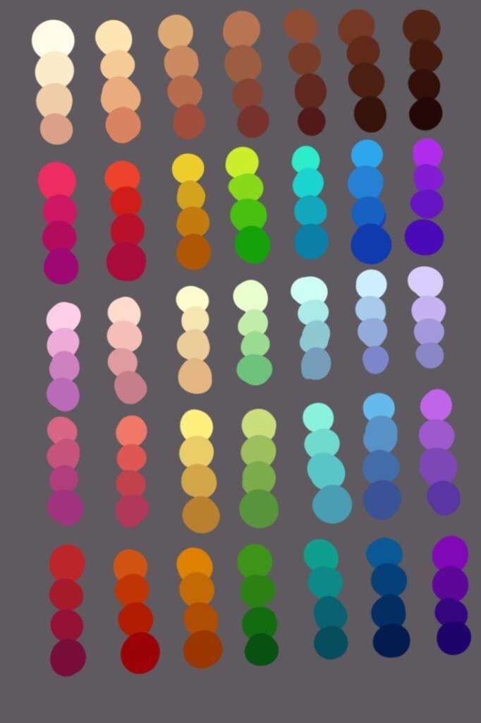 Pin By Alice Panda On Gacha Skin Color Palette Palette Art Color 