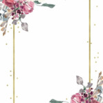 Pin By Faazi On Plano De Fundo Rosa Floral Invitations Template