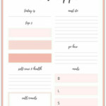 Pin By Hidayah On Projects To Try Daily Planner Printables Free