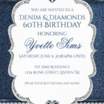 Pin By Mar Shell McElrath On Denim And Diamonds Diamond Invitations