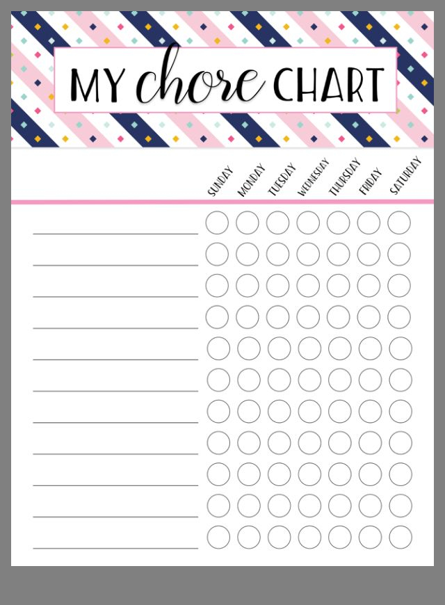 Pin By Rhoda Ramos On Chore Chart Chore Chart Kids Printable Chore 