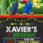 Pin By Roy Cobra On DIGITAL INVITATIONS Mario Bros Birthday Super