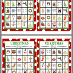 Pin By Yoonkyung Paik On Christmas Christmas Bingo Printable