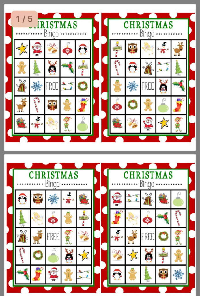 Pin By Yuki On Christmas Bingo Christmas Bingo Printable 