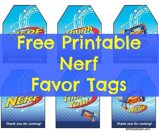 Pin On Nerf Birthday Party Ideas And Themed Supplies