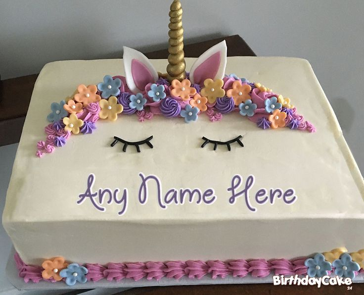 Pin On Unicornio Cake