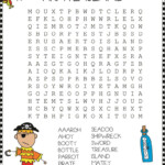 Pirate Crossword Puzzles Easy And Hard Activity Shelter