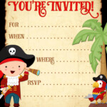 Pirate Invitations Pirate Invitations Pirate Party Invitations