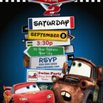 Pixar Cars Invitation Templates