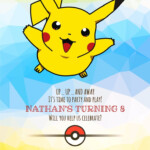 Pokemon Invitation Template Free Awesome 99 Pokemon Card Birthday