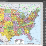 Political Map Of The United States Adobe Illustrator PDF Etsy