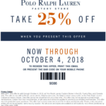 Polo Ralph Lauren Factory October 2020 Coupons And Promo Codes