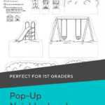 Pop Up Neighborhoods The Park Playground Worksheets 99Worksheets