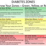 PPT DIABETES ZONES Know Your Zones Green Yellow Or Red PowerPoint