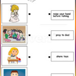 Preschool Free Worksheets Good Manners Manners Preschool Free