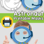 Printable Astronaut Mask Template Mask Template Printables Kids