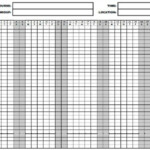 Printable Attendance Sheet 2013