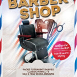 Printable Barber Shop Flyer Template PDF Dremelmicro