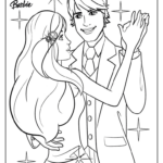 Printable Barbie Ken Dancing Pdf Coloring Pages 12 Free Printable