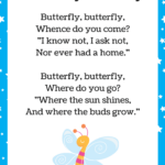 Printable Butterfly Song For Kids Plus Activity Ideas Craft Play Learn