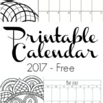 Printable Calendar Pages The Typical Mom