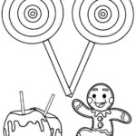 Printable Candy Coloring Pages For Kids
