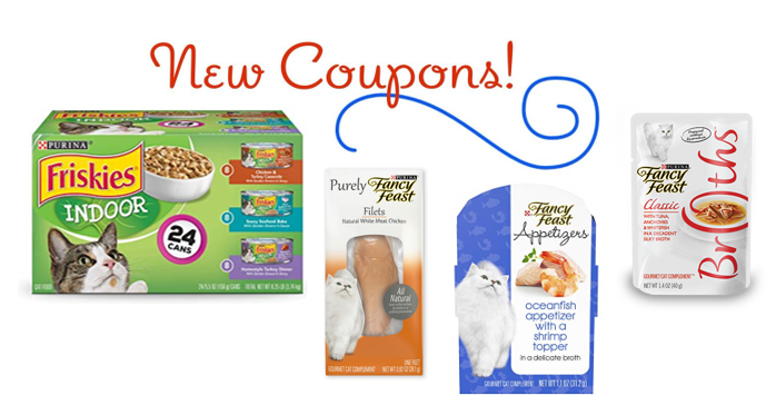 Printable Coupons Save 6 00 On Friskies And Fancy Feast Cat Food