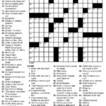 Printable Crossword Hard Printable Crossword Puzzles